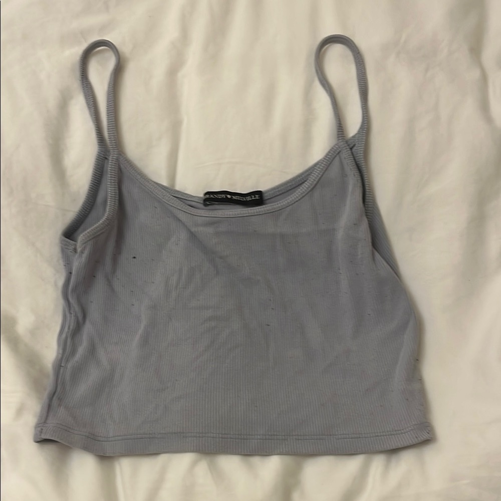 Women's light blue/grey Tank Top